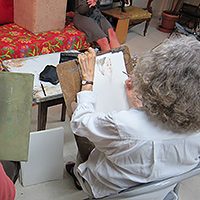 Artists Drawing